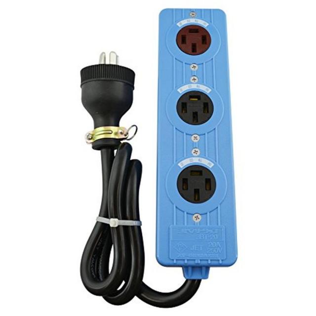 スズキッド SUZUKID 三相ベンリータップ 逆転用 1m 3BT-20R 農事用逆転付三相電源タップ 7,189円