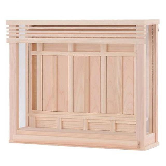 静岡木工 神棚の里 薄型箱宮 神楽（かぐら） 神棚 日本製 の通販は