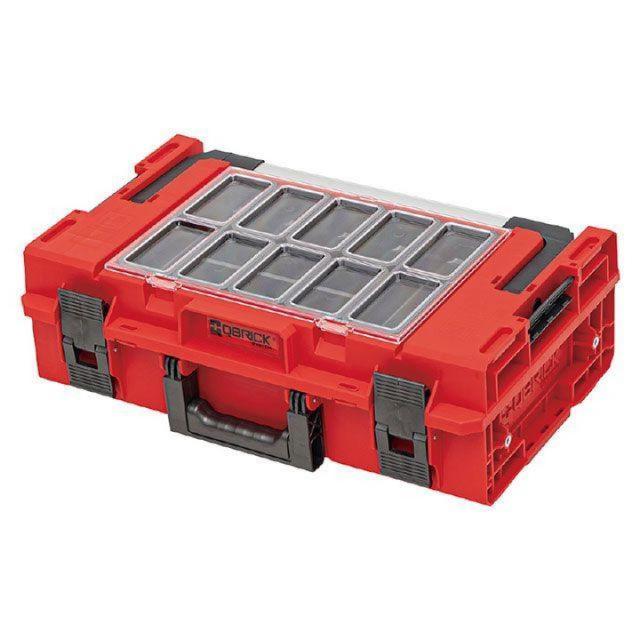キューブリック QBRICK 超耐久IP66 ツールボックス エキスパート S 容量15L SKRQ200E2CCZEPG003 QS1 赤 工具 収納 工具入れの通販は