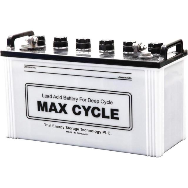 【在庫有・即納】MAX CYCLE マックスサイクル 電動車バッテリー (EBバッテリー) EB100-LL 産業用作業車両 電動車イス サイクルサービス 端子：LL EB100-LL
