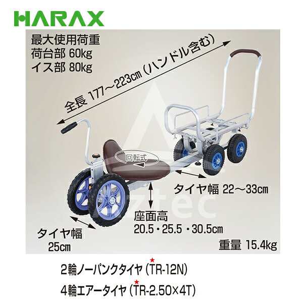 ハラックス｜HARAX パラエモン 乗用作業車（愛菜号CH-850セット品） NAH-850｜au PAY マーケット