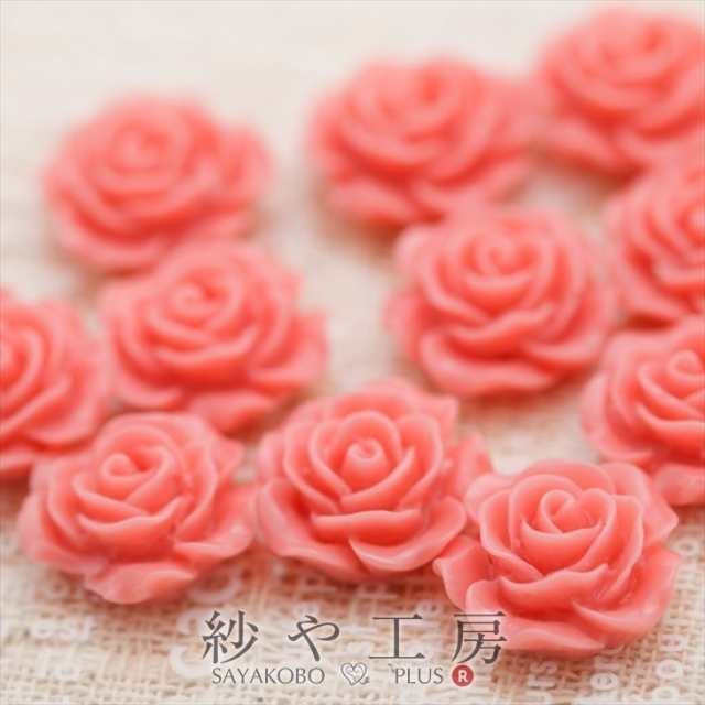 フラワーカボション バラ10個 15mm ベビーピンク 1 5cm 1つ穴 お花 花 ハンドメイド手芸用品 アクセサリーパーツ 通し穴付き パーツの通販はau Pay マーケット アクセサリーパーツの店 紗や工房