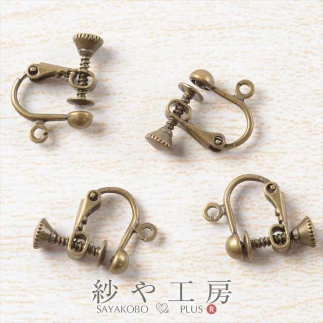 イヤリングパーツ ネジバネ アクセサリー パーツ ホワイトシルバー カン付 丸玉 カン付 15mm 10ペア 20個 イヤリング パーツ 約1.5cm  イの通販はau PAY マーケット - アクセサリーパーツの店 紗や工房