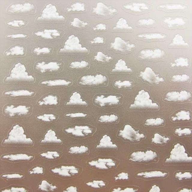 Resin Club レジンクラブ レジン 封入 シール 埋め込みレジンシール 雲 ホワイト 3枚 くも 天気 イの通販はau Pay マーケット アクセサリーパーツの店 紗や工房