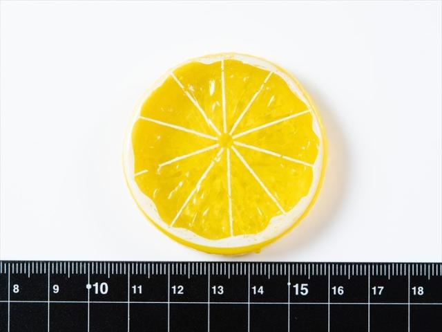 本翡翠レモンイェローみかんパーツ