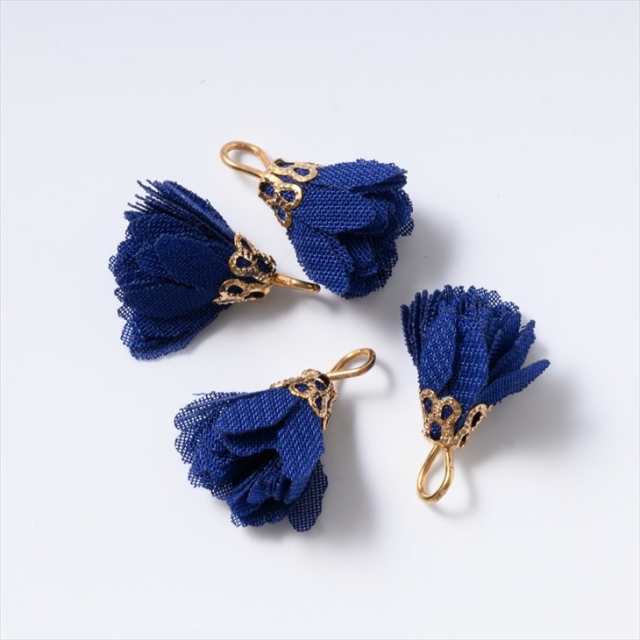 再販】ジュエリー タッセル col.レイニーブルー【ピアス