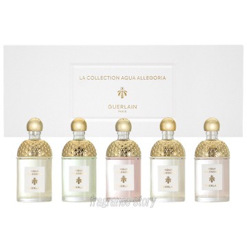 ゲラン GUERLAIN ラ コレクション アクア アレゴリア 7.5ml×5本 fs 【香水 レディース】【即納】