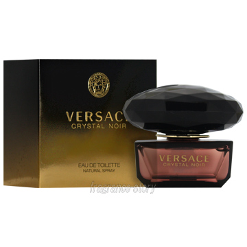 ヴェルサーチ VERSACE クリスタル ノワール 50ml EDT SP fs 【香水 レディース】【即納】