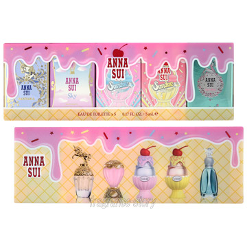 本日までの出品　アナスイミニ 120 9点セット アナスイ ANNA SUI ミニ香水セット（コンパクト） 5ml×5本セット