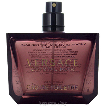 ヴェルサーチ VERSACE クリスタル ノワール 90ml EDT テスター fs 【香水 レディース】【即納】