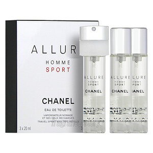 シャネル CHANEL アリュール オム スポーツ 20ml×3 EDT 〔3リフィル〕 SP fs 【香水 メンズ】【即納】