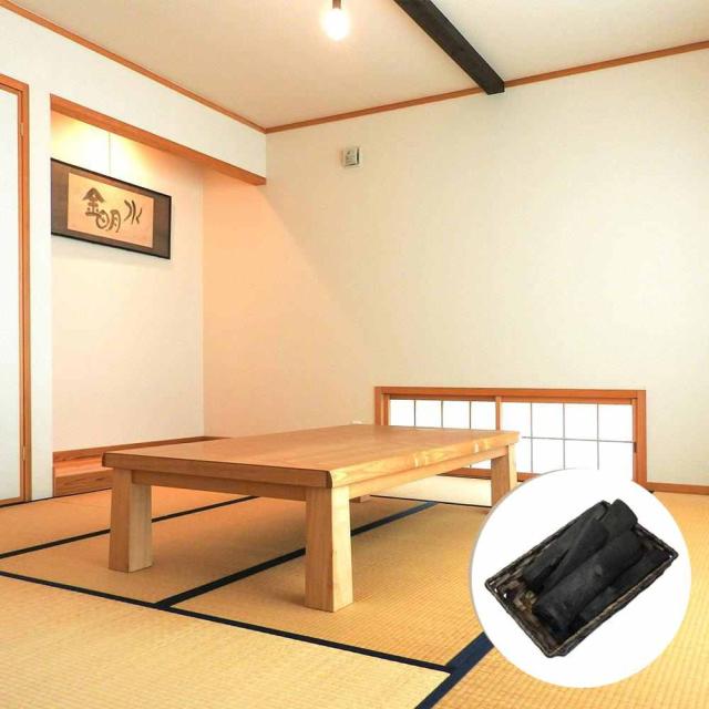 備長炭 インテリア おしゃれなインテリア備長炭 極太サイズ 消臭