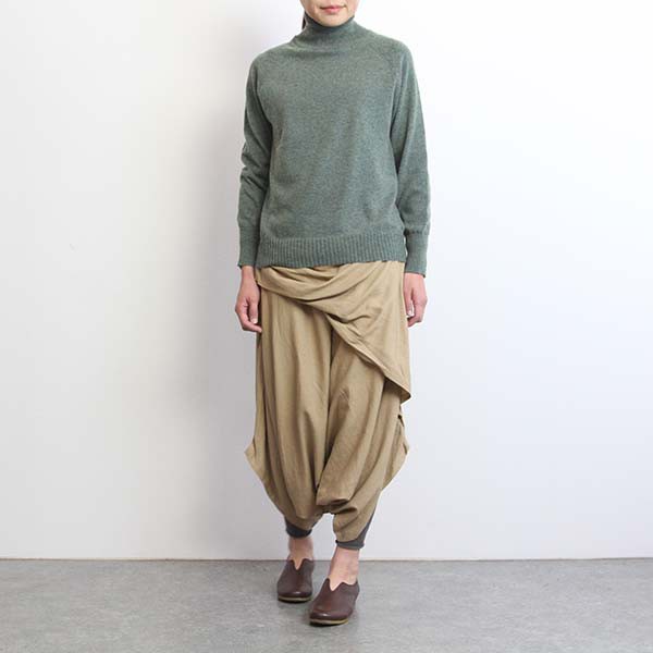 サルエルパンツ 変形 コットン リネン メール便可 30代 40代 50代 の通販はau PAY マーケット - ナチュラル服ＲＯＯＭ