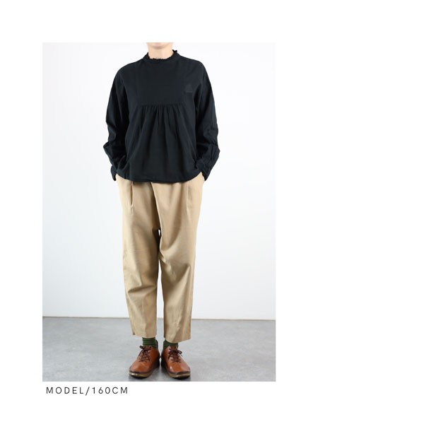 変形パンツ テーパードパンツ レディース フロントラップ風 綿 麻 コットン リネン 春 夏 秋 30代 40代 50代 メール便可の通販はau  PAY マーケット - ナチュラル服ＲＯＯＭ