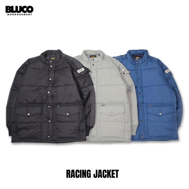 ☆セールプライス!! BLUCO(ブルコ) OL-31-021 RACING JACKET 3色(BLACK・GRAY・NAVY)