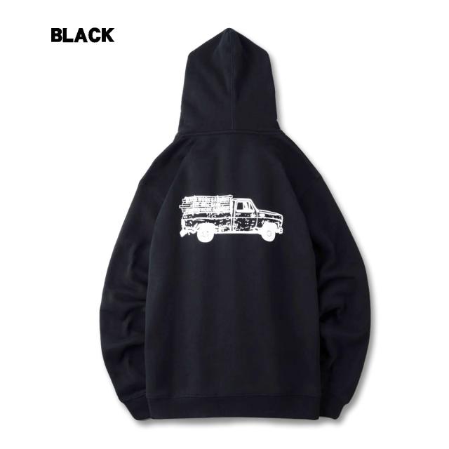 ☆セールプライス!! BLUCO(ブルコ) OL-13-017 HEAVY PILE SWEAT ZIP HOODIE -TRUCK- 3色(BLK/NVY/GRY)