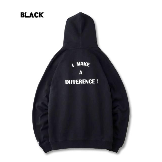 ☆セールプライス!! BLUCO(ブルコ) OL-13-018 HEAVY PILE SWEAT ZIP HOODIE -DIFFRENCE- 3色(BLK/NVY/GRY)