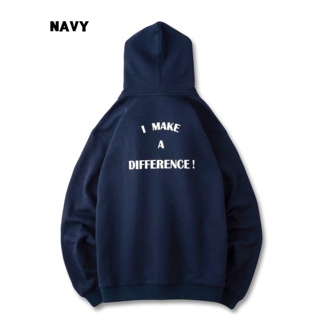 ☆セールプライス!! BLUCO(ブルコ) OL-13-018 HEAVY PILE SWEAT ZIP HOODIE -DIFFRENCE- 3色(BLK/NVY/GRY)