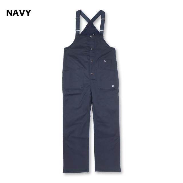 BLUCO(ブルコ) OL-43-006 STRETCH WARM OVERALL 4色(BLK/GRY/IVORY/NVY)_4