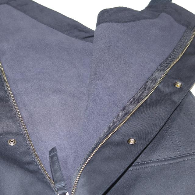 BLUCO(ブルコ) OL-43-006 STRETCH WARM OVERALL 4色(BLK/GRY/IVORY/NVY)_7