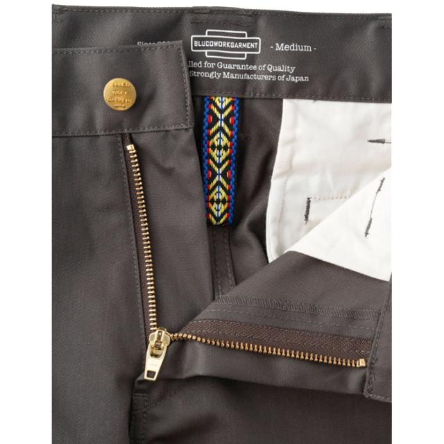 BLUCO(ブルコ) SLIM WORK PANTS -strech- 6色(BLK/L.GRY/KHK/NVY/OLV/GRY)