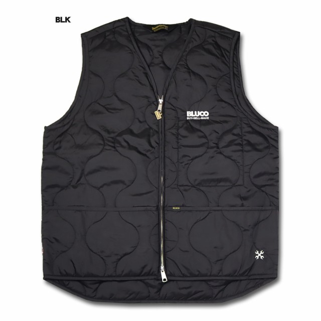 SALE／57%OFF】 BLUCO ブルコ OL-1358 V-VEST 3色 L.GRY BLK S.GRY 