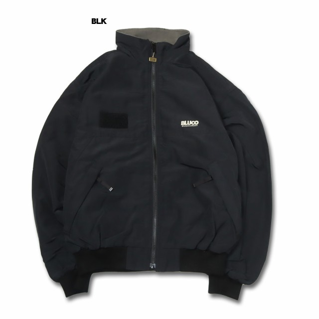 BLUCO(ブルコ) OL-1372 SHELL JACKET 4色(NVY/BLK/KHK/B.RED)の通販は