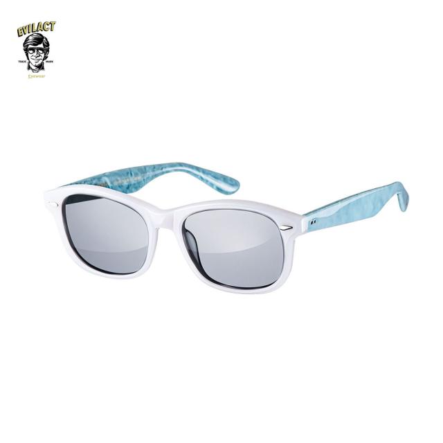 小物 EVILACT MIAMI silver x gray clear/color EVILACT EYEWEAR “ MIAMI ” - SILVER x CLEAR / SILVER MIRROR
