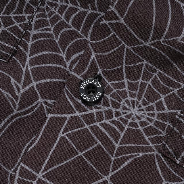 EVILACT(イーブルアクト) SPIDERWEB SS SHIRT 2色(MUSTRAD/BLACK)_6