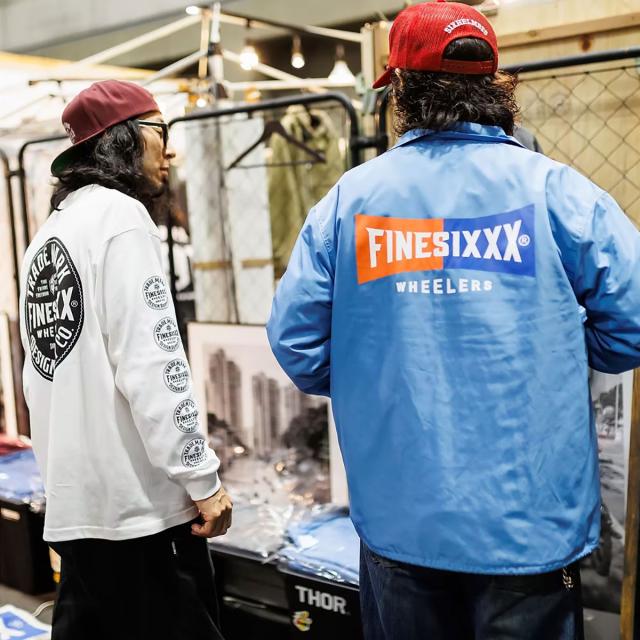 FINESIXXX ネイビー コーチジャケット　ファインシックス ファインシックス コーチジャケット FINESIXXX ネイビー コーチ