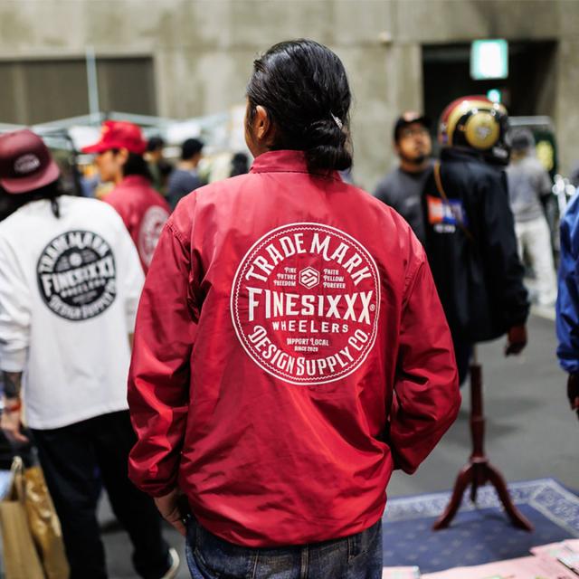 FINESIXXX(ファインシックス) TRADE MARK EMBROIDERY ZIP CORCH JACKET