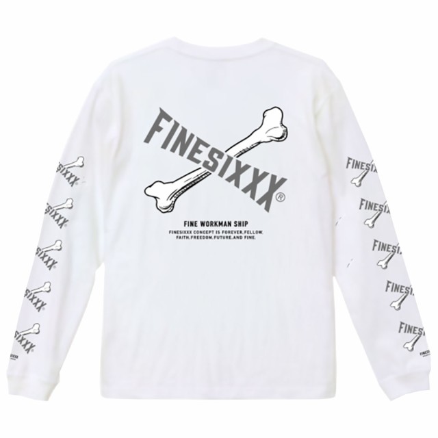 FINESIXXX(ファインシックス) SINGLE CROSSBONE GRAPHIC LONG SLEEVE3