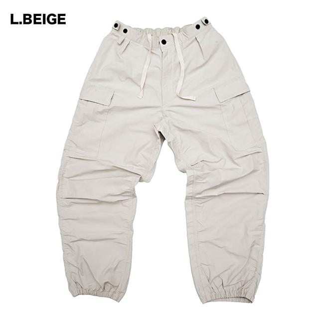 FLUTTER(フラッター) T/C Track Cargo Pants 3色(B.GREEN/L.BEIGE/BLACK)_2