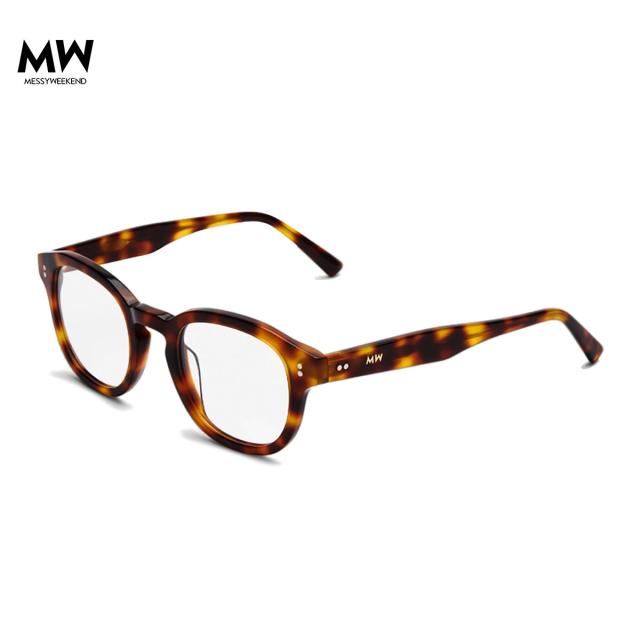 ☆セールプライス!! MESSY WEEKEND(メッシーウィークエンド) BILLE TortoiseフレームxBLUE LIGHTレンズ