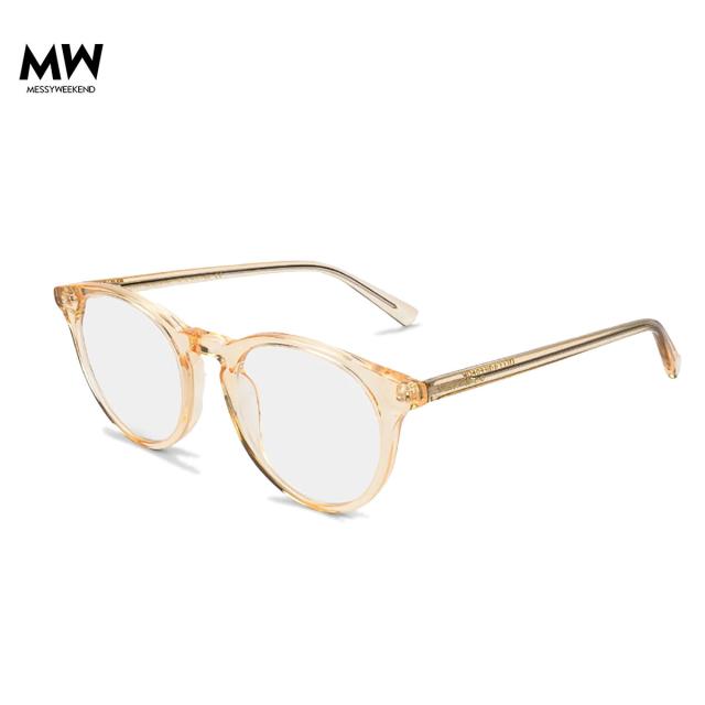 MESSY WEEKEND(メッシーウィークエンド) NEW DEPP シャンパンフレームxBLUE LIGHTレンズの通販は 14,454円