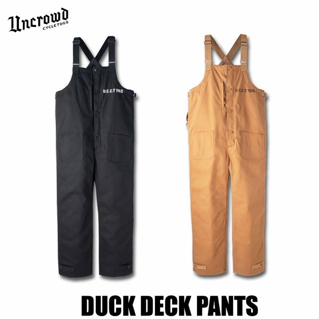 UNCROWD(アンクラウド) UC-2015 DUCK DECK PANTS 2色(KHK/BLK)