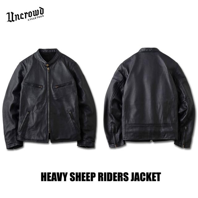 ☆セールプライス!! UNCROWD(アンクラウド) UC-2305 HEAVY SHEEP RIDERS JACKET