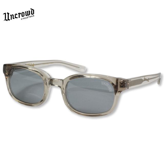 UNCROWD(アンクラウド) HELLA クリアフグレーレームxスモークレンズ