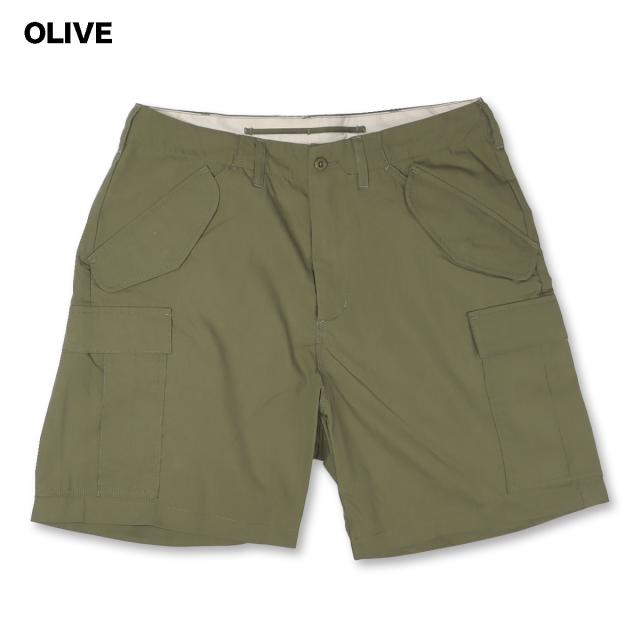 UNIVERSAL OVERALL(ユニバーサルオーバーオール) C/N CARGO SHORTS 2色(BLACK/OLIVE)_2