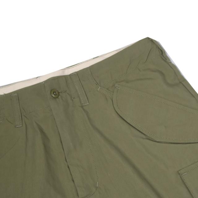 UNIVERSAL OVERALL(ユニバーサルオーバーオール) C/N CARGO SHORTS 2色(BLACK/OLIVE)_4