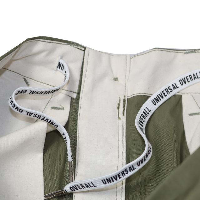 UNIVERSAL OVERALL(ユニバーサルオーバーオール) C/N CARGO SHORTS 2色(BLACK/OLIVE)_5