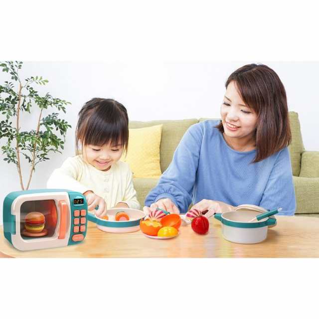 おままごと 電子レンジおもちゃ 室内遊び ごっこ遊び 調理器具セット 親子ゲーム 子供用 知育玩具 シミュレーション 誕生日 クリスマス の通販はau Pay マーケット サーフトリップ