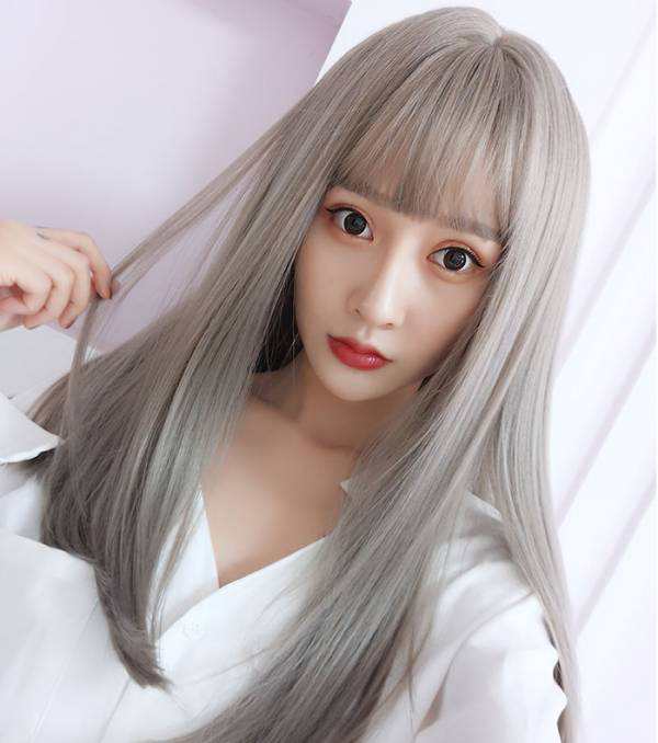 ウィッグ かつら ロング 耐熱 ストレート フルウィッグ 可愛い Wig 空気感 前髪 ネット付き 小顔効果 自然 コスプレ カツラ オシャレの通販はau Pay マーケット サーフトリップ