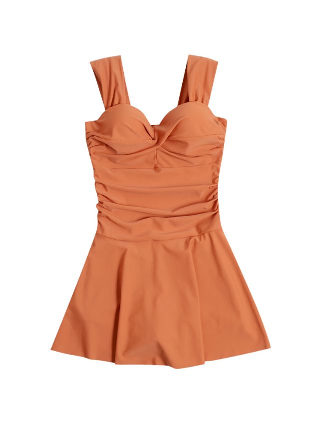 レディース ワンピース水着 体型カバー ワンピー 女性ぽっちゃり オレンジ 大人可愛い ショートパンツ セクシー オシャレの通販はau Pay マーケット サーフトリップ