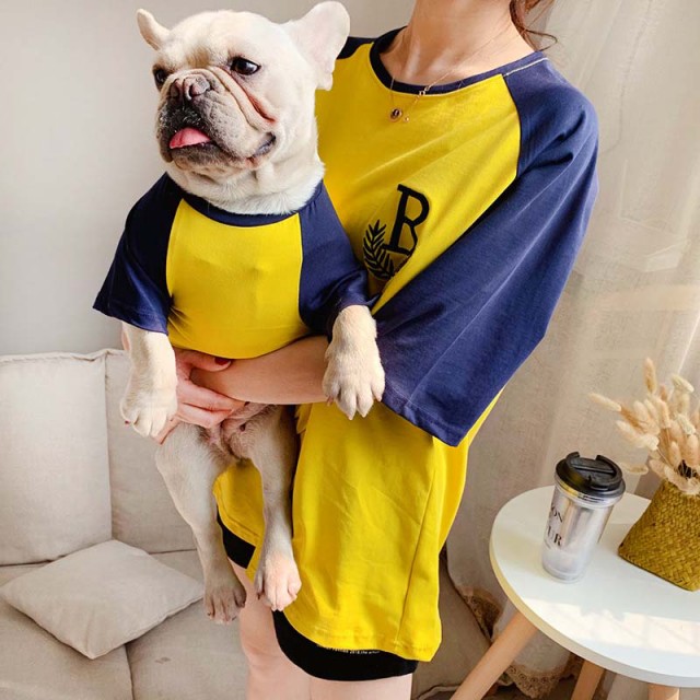 ペット用 犬用 猫用 ワンチャン用 中小型犬 服 犬服 春 夏 春夏モデル めっちゃかわいい お揃い夏半袖tシャツ 親子ペア ご主人様用の通販はau Pay マーケット ｈｕｋｉｈｏｕｓｅ