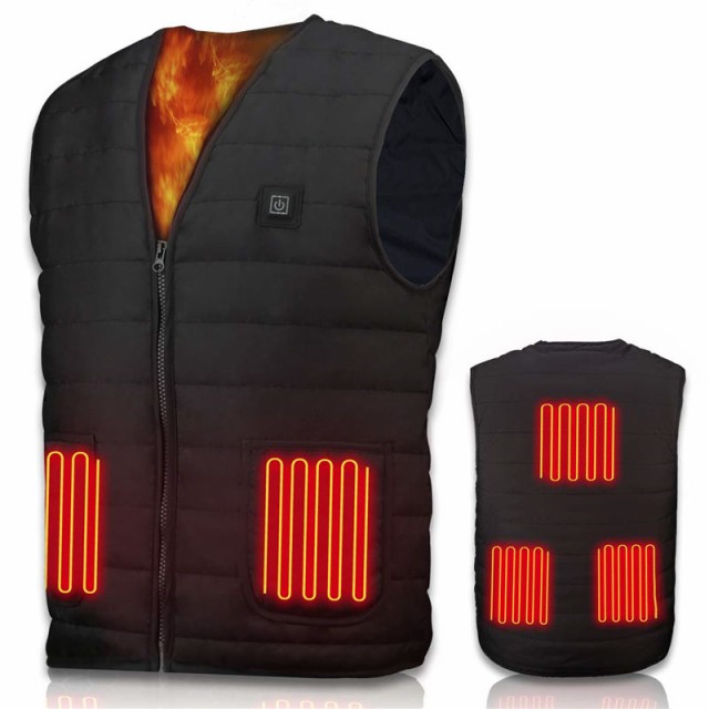 電熱ベスト 電熱ジャケット ホットベスト 加熱ベスト 電熱発熱ベスト Usb加熱 3段温度調整 アウトドアの防寒対策 男女兼用 水洗いでき しの通販はau Pay マーケット ｈｕｋｉｈｏｕｓｅ