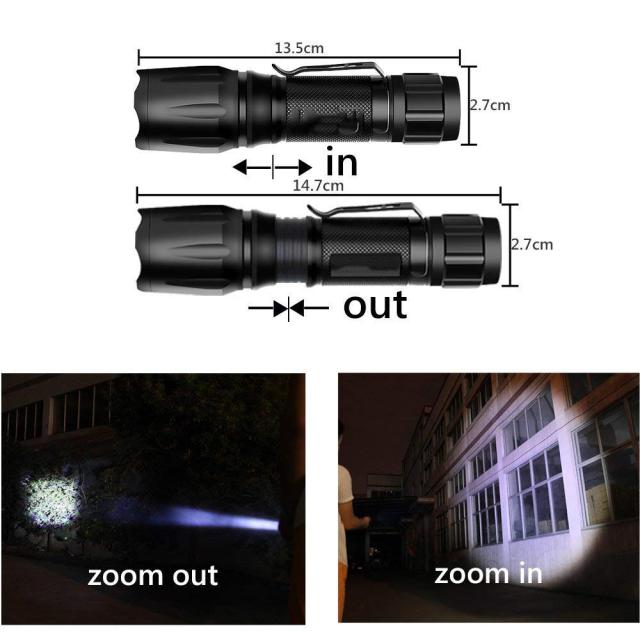 懐中電灯 Led 強力 軍用 超高輝度 小型 ズーム式 5モード 停電 防災対策 新型 軽量 フラッシュライト クリップ付き ２個セット の通販はau Pay マーケット ｈｕｋｉｈｏｕｓｅ