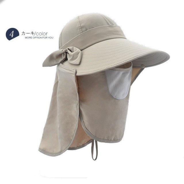 日よけ帽子 Uvカット 女性用 日除け帽 日焼け止め 顔ガード アウトドア 農作業 ガーデニング 庭 紫外線対策に 360度全部カバー ハットの通販はau Pay マーケット hukihouse