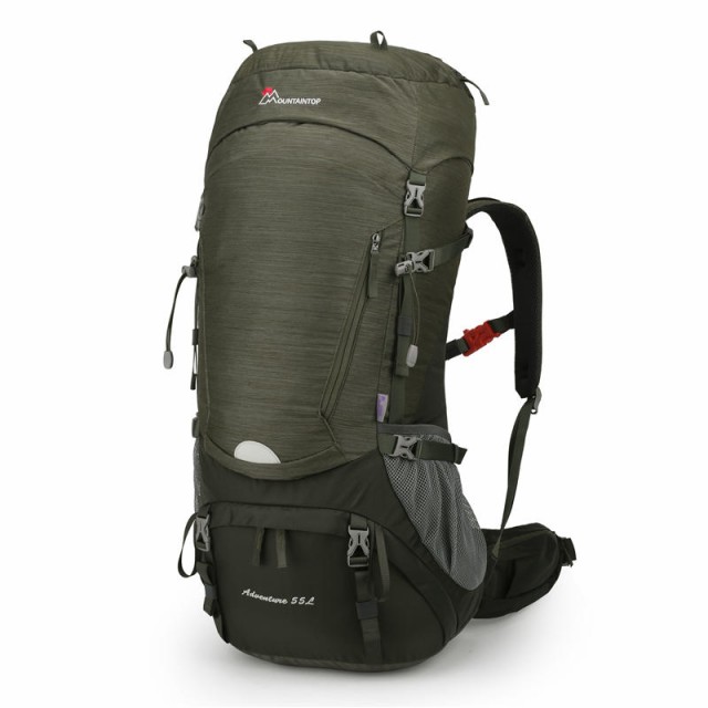 2021 55L 登山バッグ 大容量 ザック 登山 リュック 防水 ハイキング バックパック キャンプ 防災 旅行用 リュックサック アウトドア  バッの通販はau PAY マーケット - ＨＵＫＩＨＯＵＳＥ