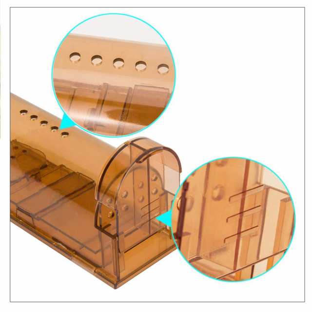 ねずみとり ネズミ捕獲器 ねずみ捕獲カゴ ネズミ捕り 動物用捕獲器 マウストラップ 無毒無害 設置簡単 再利用可能 ２個セット の通販はau Pay マーケット ｈｕｋｉｈｏｕｓｅ